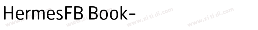 HermesFB Book字体转换